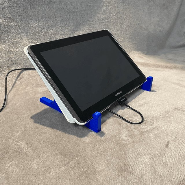 Support pour tablette Bleu